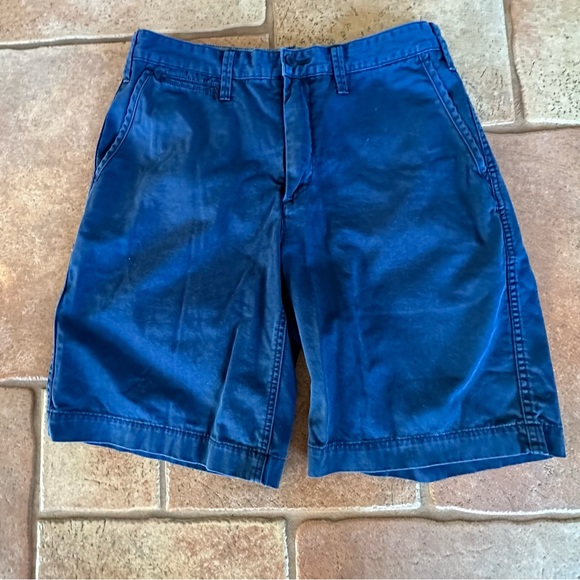 🎉HP🎊Polo Ralph Lauren Men’s Navy Blue Relaxed Fit Shorts Size 32 - Picture 1 of 9
